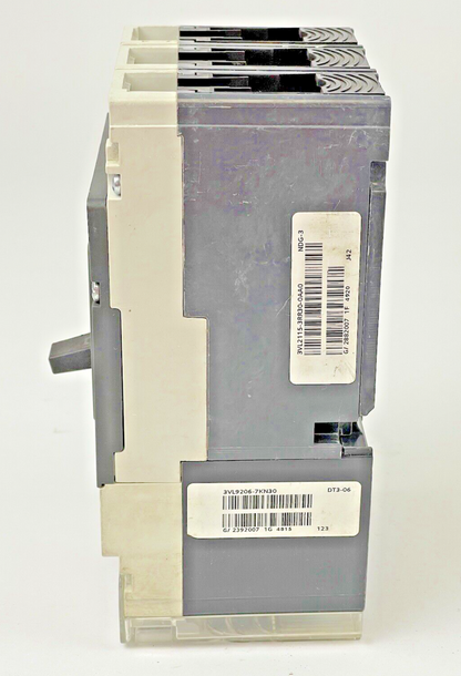 SIEMENS - HDX3B060 -CIRCUIT BREAKER-60 A, 600 VAC, FRAME-DG, 3VL2106-2KN30-0AA0