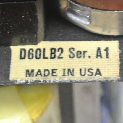 CUTLER-HAMMER D60LB2 AC LOAD RELAY / NEW SURPLUS