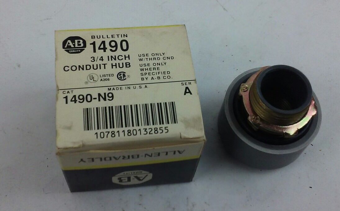 ALLEN BRADLEY 1490-N9 CONDUIT HUB 3/4'' ser. A