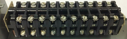 ALLEN BRADLEY 806-C102 SER. A, ROTARY PILOT SWITCH, 10A @ 600VAC,1A @ 115VDC,10P