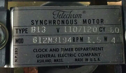 SQ. D CLASS 8921 TYPE FO-3, MOTOR DRIVEN TIMER UNIT 8921-FO3, 208-220/240V, 60HZ