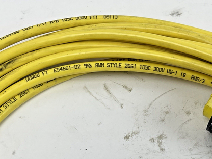 WOODHEAD / BRAD  - 1300060345 - 5M 18/3 AWG PVC CORDSET - REPLACES P/N 40903-E