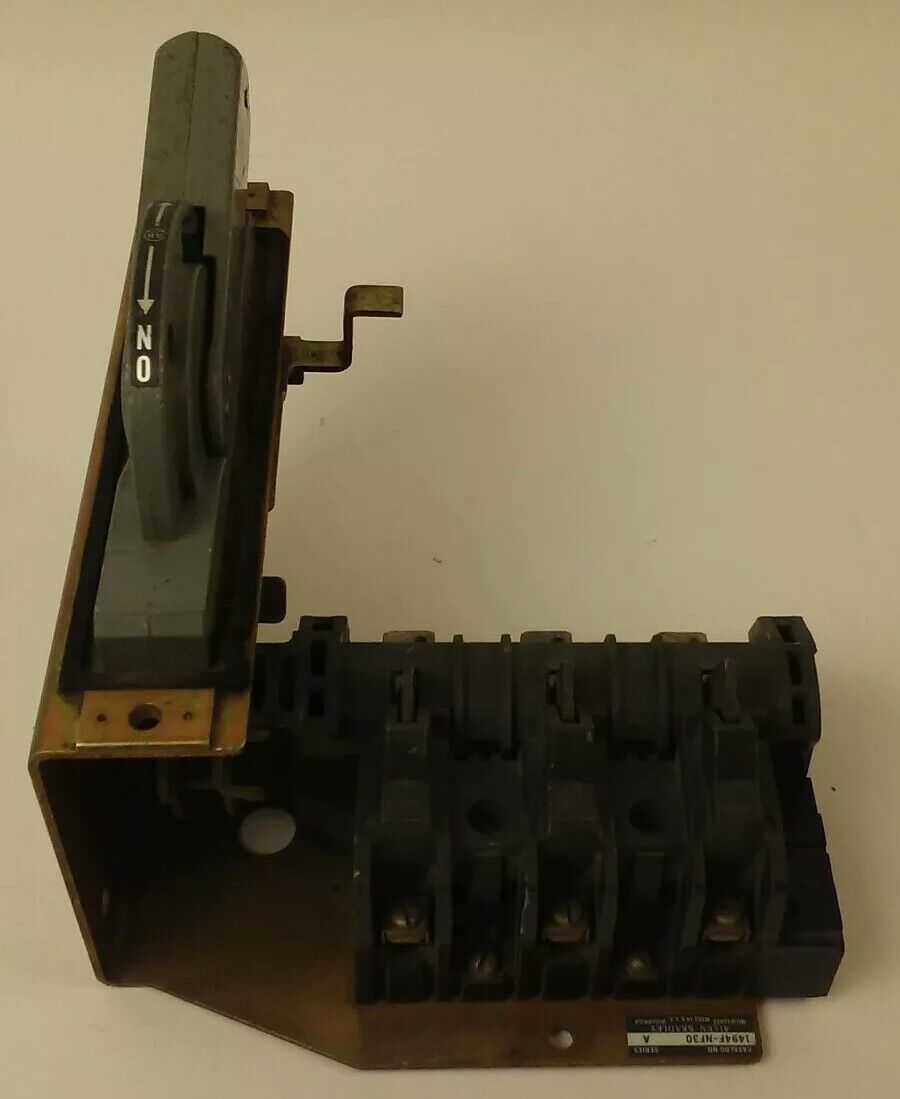 ALLEN BRADLEY 1494F-NF30 SER. A FUSIBLE DISCONNECT SWITCH, 3PH, 30A, 600V, 20HP