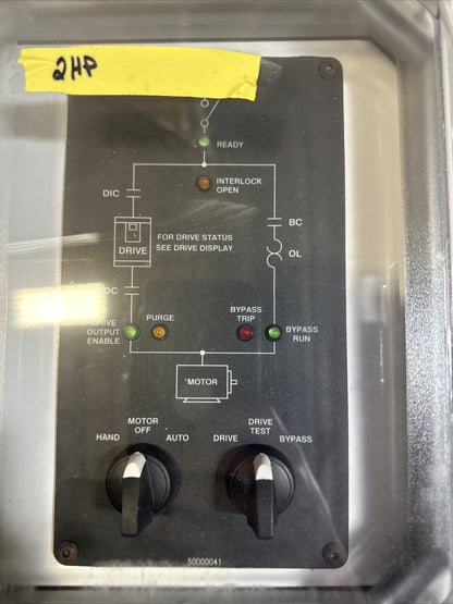 ROCKWELL AUTOMATION VTAC 9 HVAC DRIVE 9V241HRNB30 S7-640A-V9-2 460VAC 2HP 3PH