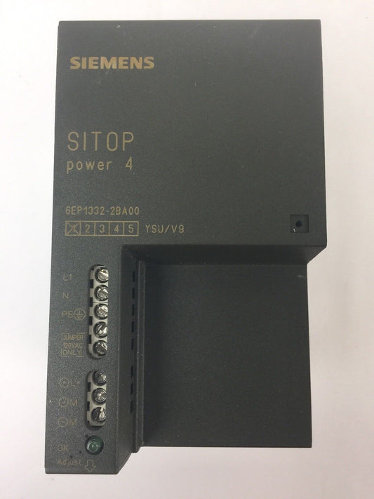 SIEMENS 1P 6EP1 332-2BA00 SITOP POWER 4 POWER SUPPLY INPUT AC230/120V