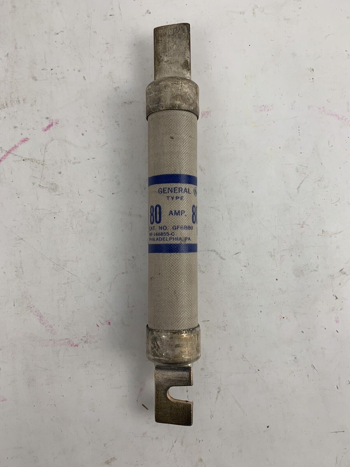 General Electric GF6B80 80A 600V Fuse "Lot of 3"