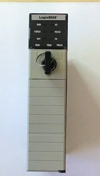 ALLEN BRADLEY 1756-L55 SER.A REV K01 F/W 1.4 24VDC /1756-M14 SER.A REV G03 24VDC