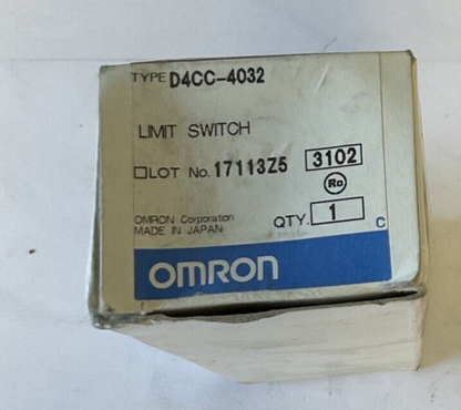 OMRON D4CC-4032 LIMIT SWITCH