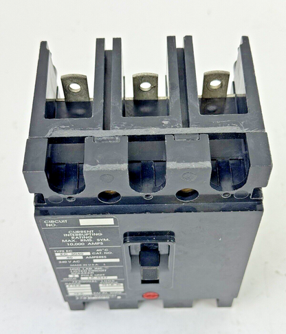 CUTLER-HAMMER / EATON - EC3040 - CIRCUIT BREAKER - 40A/ 240 VAC/ 3 POLE