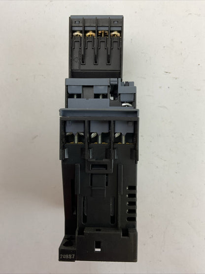SIEMENS 3RT2025-1BB44-3MA0 CONTACTOR 600VAC 3PH 15HP COIL 24VDC