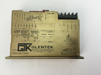 GLENTEK SMA8215HP SMA8215-1 SINE / RESOLVER MODE BRUSHLESS AMPLIFIER