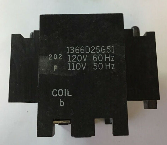 WESTINGHOUSE 1366D25G51 COIL 120V 60HZ/110V 50HZ