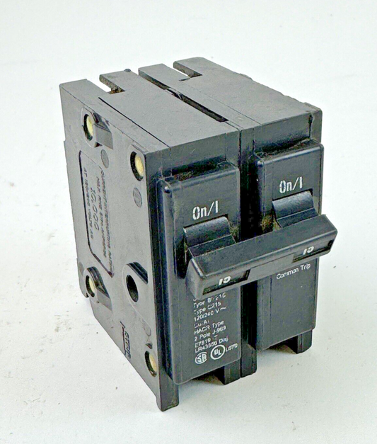 CUTLER-HAMMER / EATON - BR215 - SNAP-IN CIRCUIT BREAKER - 2 POLE/15A/240 VAC