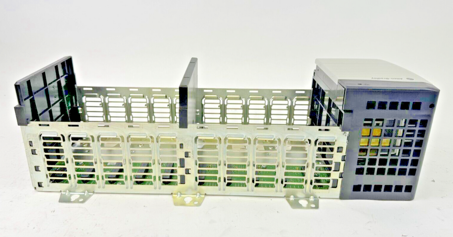 ALLEN-BRADLEY - 1756-PB75 SER. B - CONTROLLOGIX 24 VDC POWER SUPPLY & 1756-A10/C