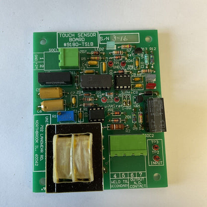 UNITROL ELECTRONICS 9180-TS1B TOUCH SENSOR BOARD 94V 9180TS1B