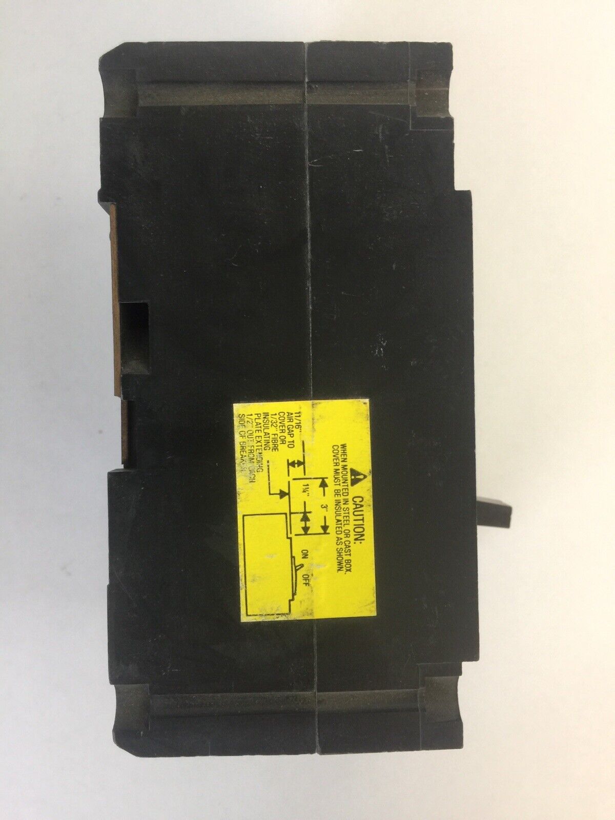 SQUARE D FAP3600311M CIRCUIT BREAKER SER 2 600VAC 3AMP 3POLE