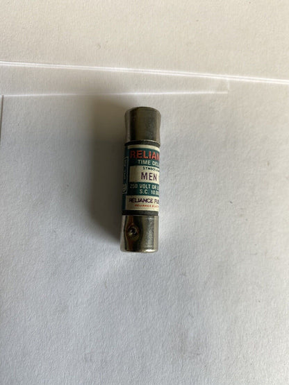 Reliance MEN1 1A 250V Fuse "Lot of 9"