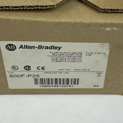 ALLEN BRADLEY 800F-P25 BUTTON PENDANT ENCLOSURE SER.A