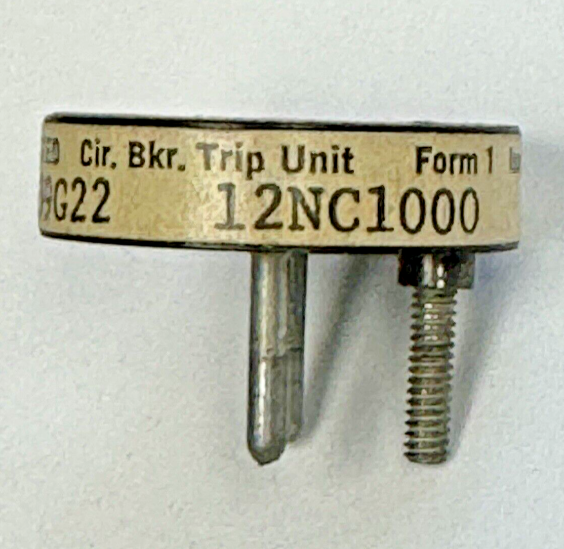 WESTINGHOUSE - 12NC1000 - RATING PLUG - NC1200 - 1000 AMPERE