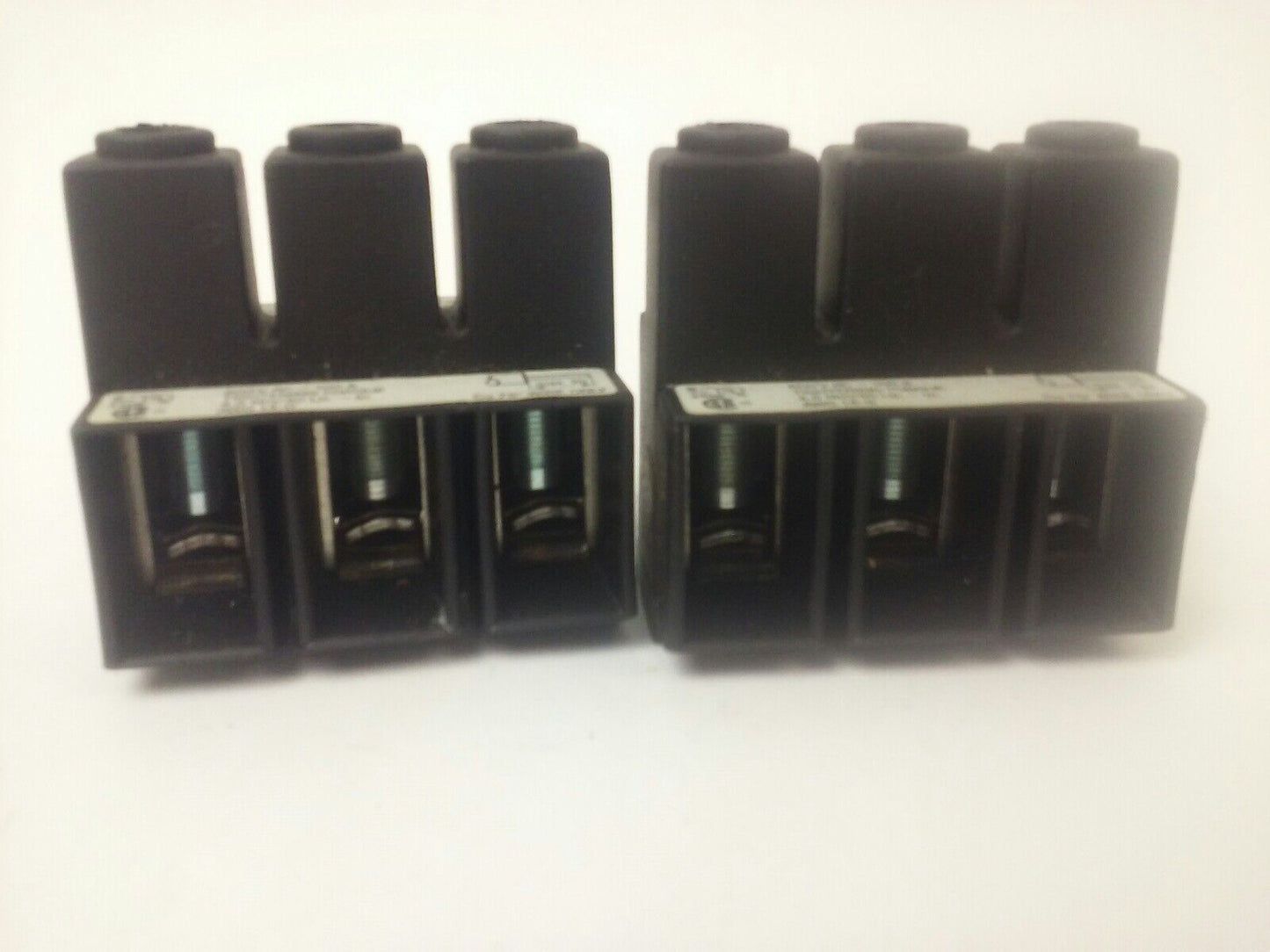 ALLEN BRADLEY 190-L2 SERIES A THREE PHASE EXTENSION TERMINAL 600V 100A(LOT OF 2)