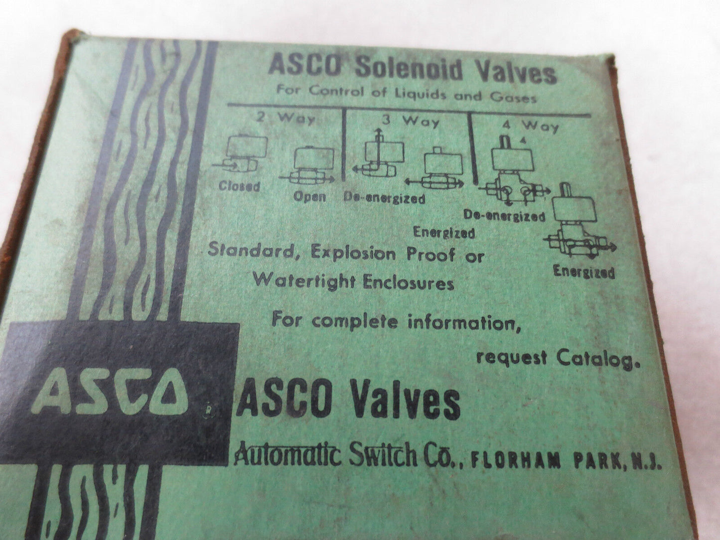 ASCO 27-476-1 SOLENOID VALVE COIL - 115/60 - NEW SURPLUS