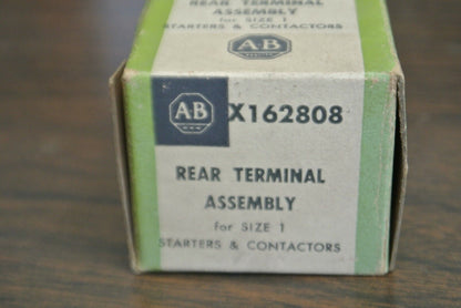 ALLEN-BRADLEY X-162808 REAR TERMINAL ASSEMBLY / SIZE 1 STARTER / NEW SURPLUS
