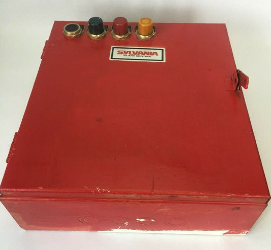 SYLVANIA CLARK CONTROL 10665 FIRE PUMP ALARM PANEL