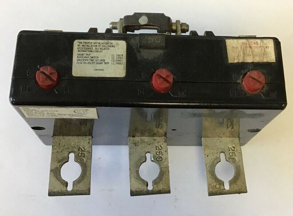 WESTINGHOUSE HLB3250T TRIP UNIT 250A