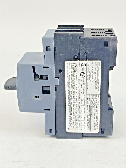 SIEMENS - 3RV2011-1CA10 - CIRCUIT BREAKER / MOTOR PROTECTOR