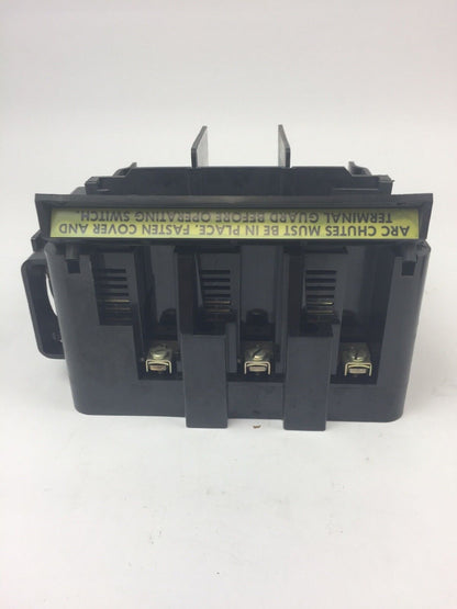 ALLEN BRADLEY 1494V-DH233 FUSIBLE DISCONNECT SWITCH KIT 30A 250V CHIPPED PLASTIC