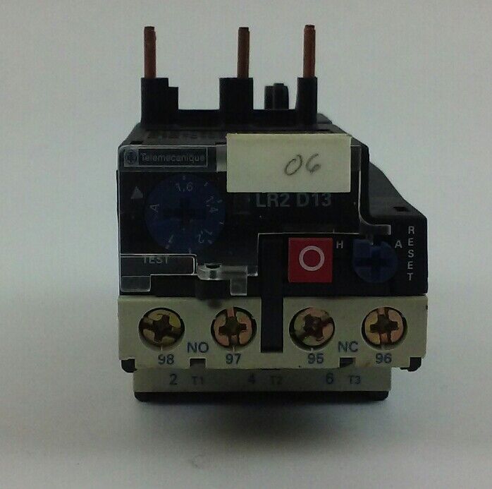TELEMECANIQUE Overload Relay LR2 D1306 (LR2-D1306) (LR2D1306)