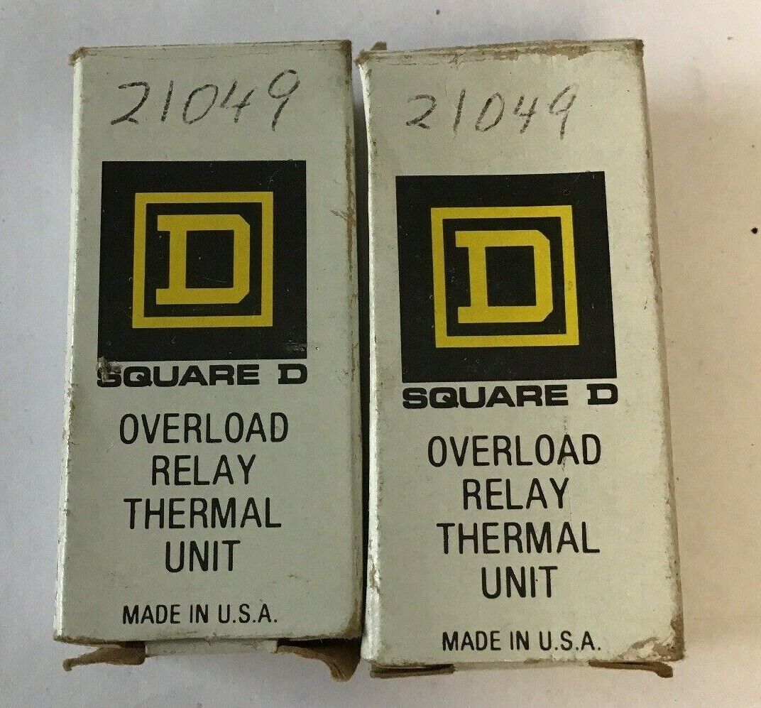 SQUARE D OVERLOAD RELAY THERMAL UNIT B2-65***LOTOF2***