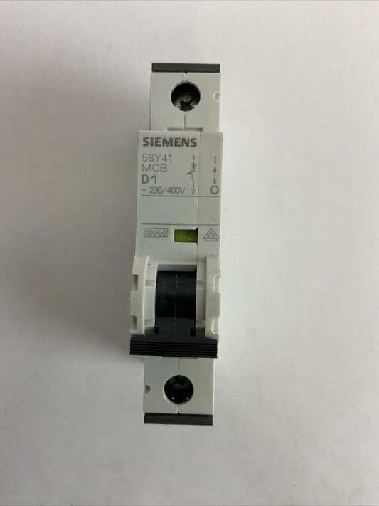 SIEMENS 5SY4101-8 CIRCUIT BREAKER 230/400VAC
