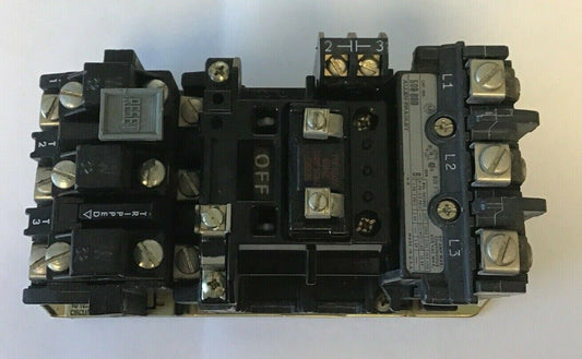 ALLEN BRADLEY 509-BOD STARTER SIZE 1 SER.B W/CB236 COIL W32 HEATER