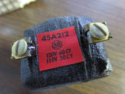 ALLEN-BRADLEY 45A212 COIL 120V/60Hz, 110V/50Hz - NEW SURPLUS