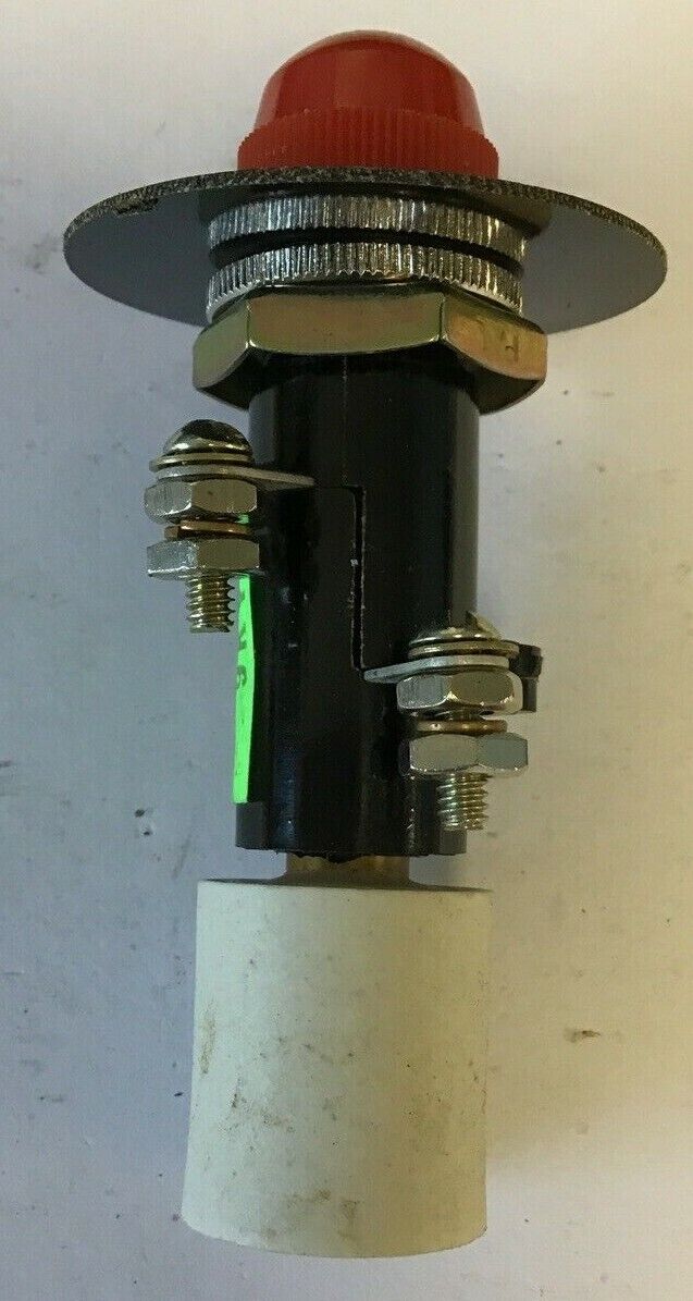 GENERAL ELECTRIC 227A240051 RED INDICATOR LIGHT***LOTOF2***