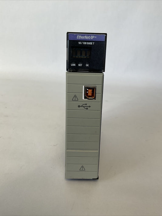 ALLEN BRADLEY 1756-EN2T SER C F/W REV 4.003 ETHERNET/IP 10/100 Mb/s COMMUNICATIO