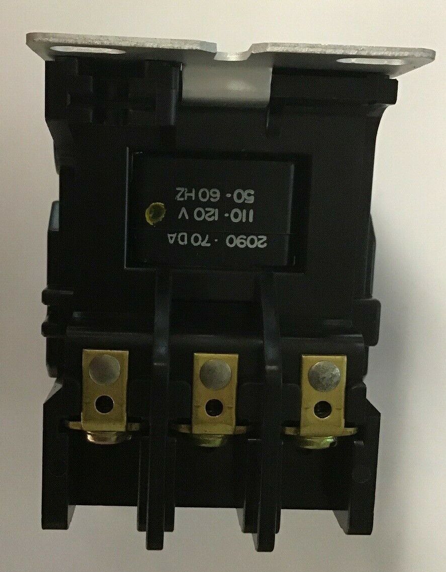 GOULD DTNEB230AA CONTACTOR 600VAC 25AMP INDUC./30AMP RESIS. 3POLE COIL 110-120V