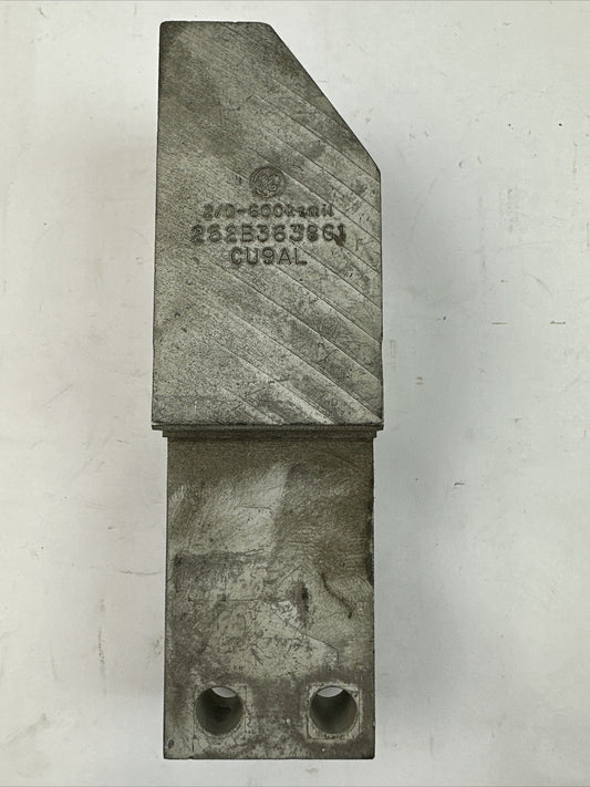 GE 252B3628G1 TERMINAL LUG 2/0-600KCMIL