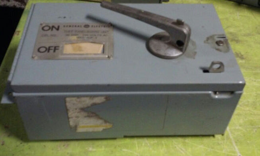 GE General Electric Fused Panelboard Switch THFP221L - 30A, 2-Pole, 240V