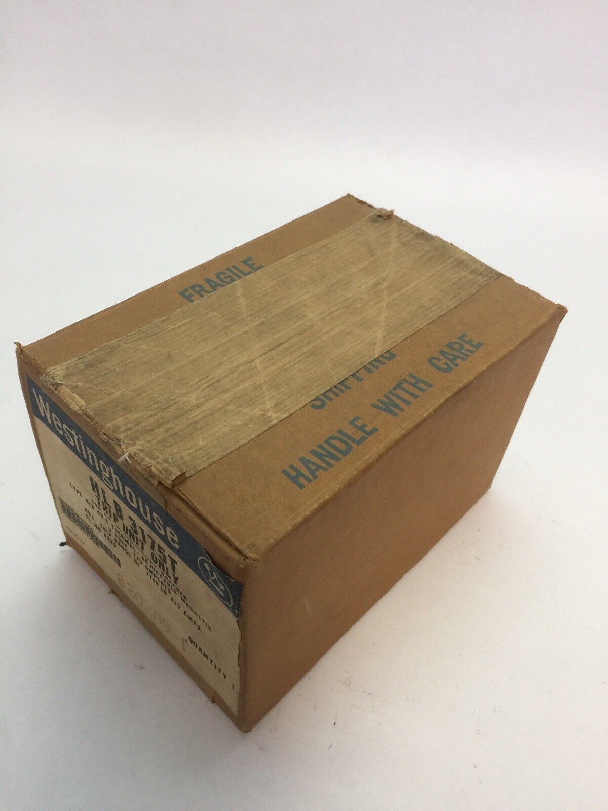 WESTINGHOUSE HLB3175T TRIP UNIT ONLY 175A 3P ADJ TRIP RANGE HI 1750 LO 875 AMPS