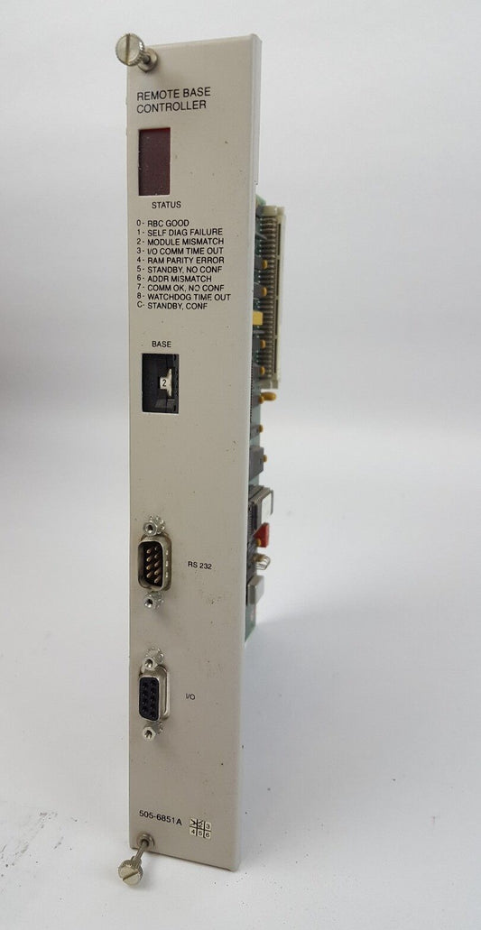 SIEMENS REMOTE BASE CONTROLLER 505-6851A