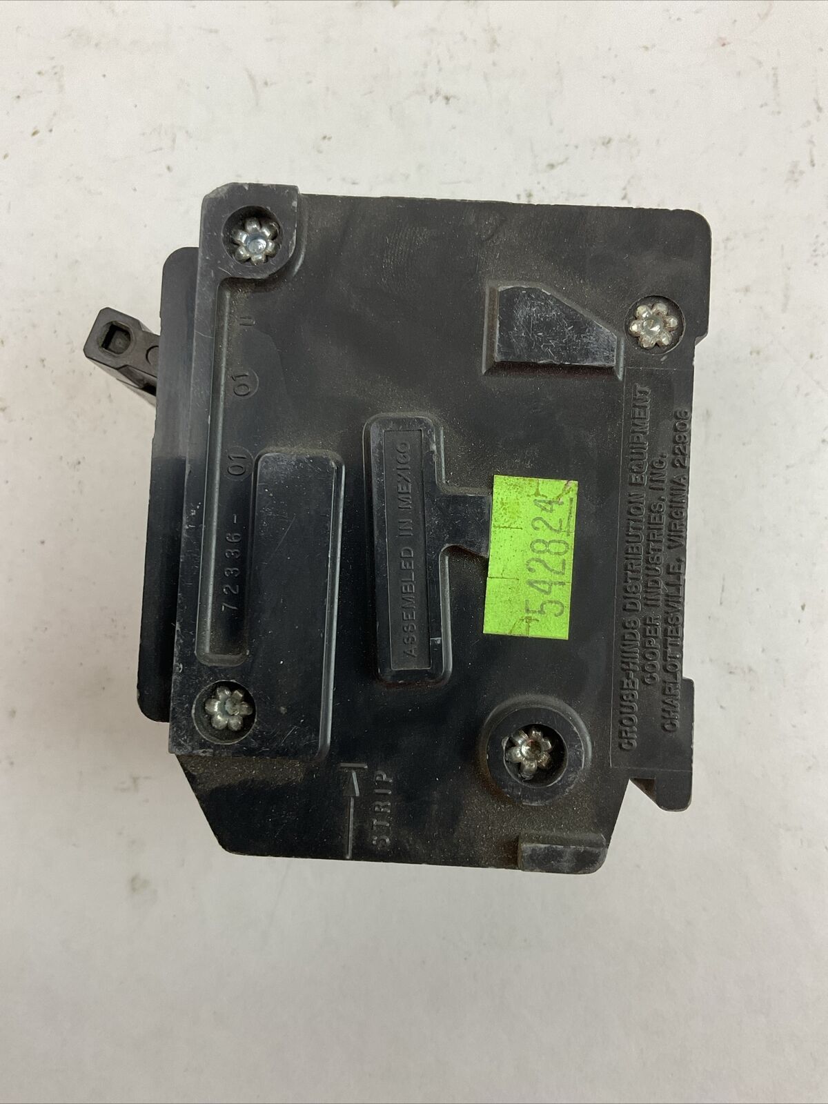 CROUSE-HINDS MP215 CIRCUIT BREAKER 15AMP 2POLE 120/240VAC TYPE MP-C