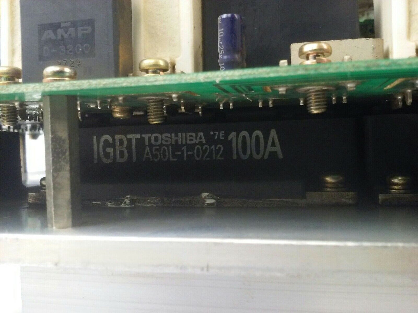 FANUC A06B-6076-H101 SER. A SERVO AMPLIFIER MODULE 230V 5.5KW 18.7A