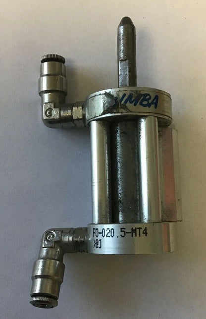 BIMBA F0-020 .5-MT4 PNEUMATIC CYLINDER/ FLOW CONTROLS