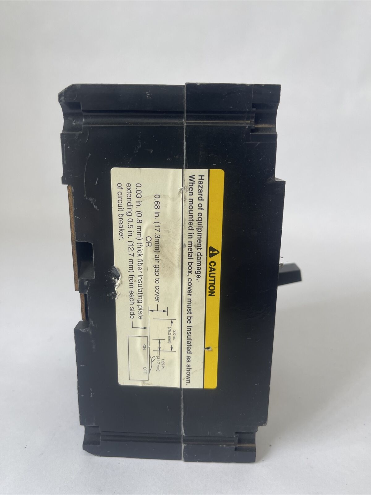 SQUARE D FAL3600712M MAG-GARD ADJ. INSTATANEOUS TRIP CIRCUIT BREAKER 7A SER 2