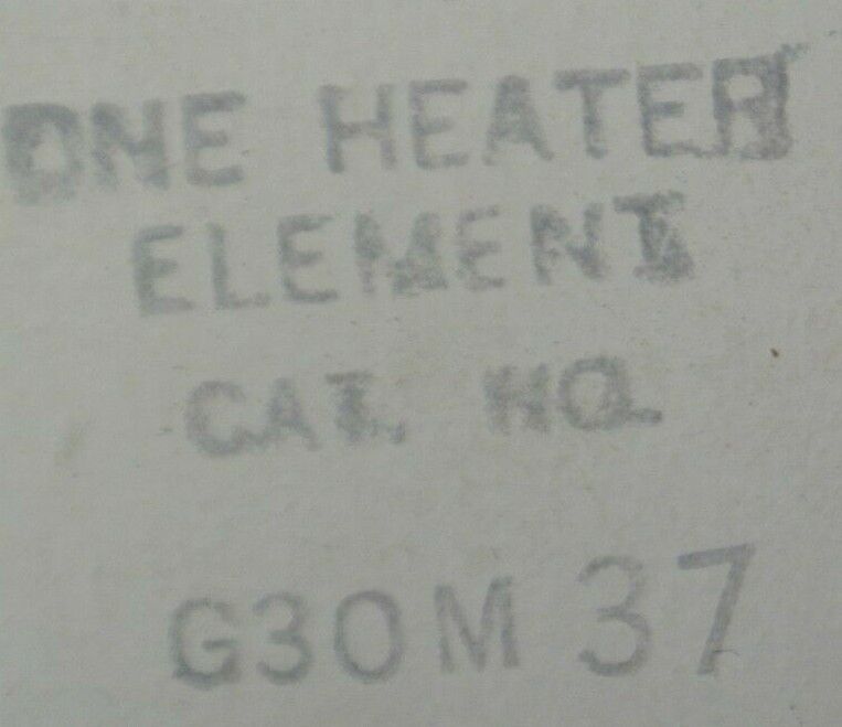 I-T-E / GOULD G30M37 OVERLOAD HEATER ELEMENTS / 37A / NEW SURPLUS - EACH