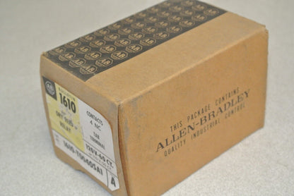 ALLEN-BRADLEY 1610-T0040SA1 DRY REED RELAY / 4 N.C. / 120V, 60Hz - NEW SURPLUS