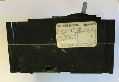 SQUARE D FHL3600712MS CIRCUIT BREAKER 7A 3POLE 600VAC