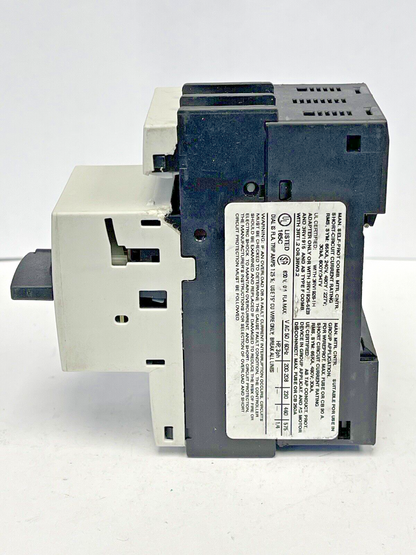 SIEMENS - 3RV1021-0EA10 - CIRCUIT BREAKER / MOTOR PROTECTOR